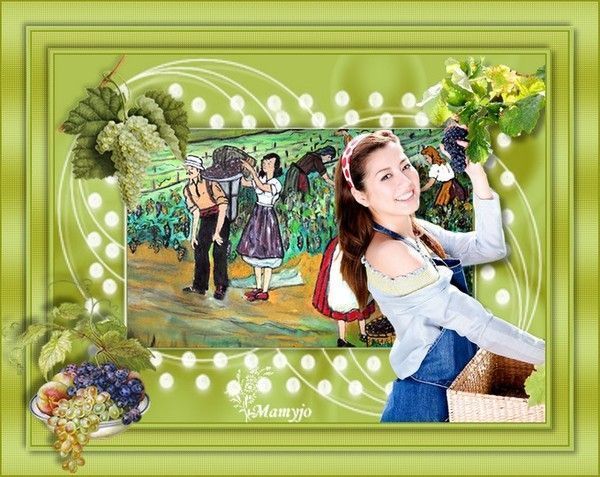 défi théme:les vendanges