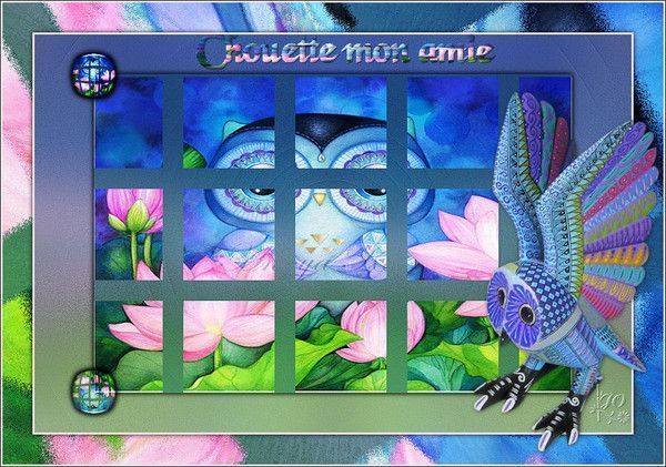 Chouette mon amie Garance